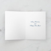 "Nuit silencieuse, carte de Noël de nuit sainte" (Intérieur)