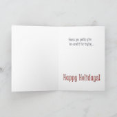 "Nuit silencieuse ?" Carte de Noël de perroquet (Intérieur)