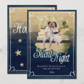 Nuit silencieuse, Carte photo de la Saint Nuit (Devant / Derrière)