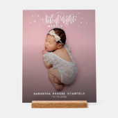 Nuit silencieuse mignonne Noël Bébé Naissance Phot (Recto)