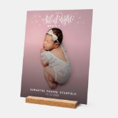 Nuit silencieuse mignonne Noël Bébé Naissance Phot (Angle)