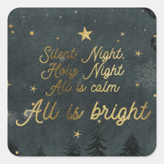 Nuit Silencieuse, Tout Est Un Sticker Lumineux (Devant)