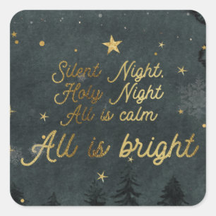 Nuit Silencieuse, Tout Est Un Sticker Lumineux