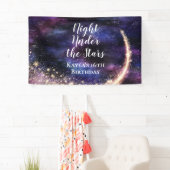 Nuit sous les étoiles Anniversaire Bannière (En situation)