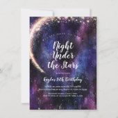 Nuit sous les étoiles Invitations (Devant)