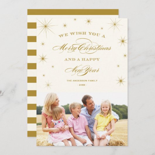 NUIT STARRY | CARTE PHOTO VACANCES (Devant / Derrière)