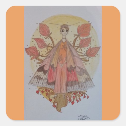 Nuit, Stickers Cheri (Devant)