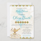 Nuits Arabes Baby shower marocain Invitation (Devant)