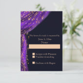 Nuits arabes Violet & Mariage d'or RSVP (Debout devant)