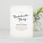 Nuits Confetti| Invitation de la Bachelorette Part (Debout devant)