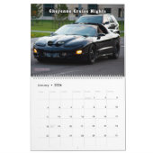 Nuits de croisière Calendrier Cheyenne (Jan 2026)