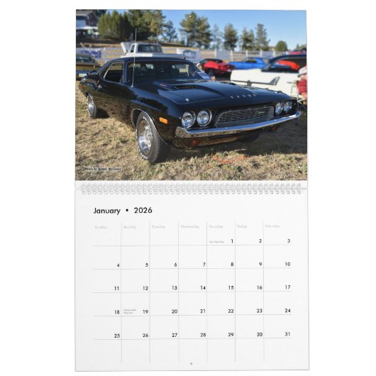 Nuits de croisière calendrier Cheyenne 7e (Jan 2026)