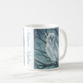 "Nuits loup de nature et tasse originale d'art de (Devant droit)