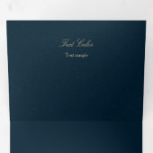 Nuits orientales - Carte de vœux (Intérieur en premier)