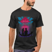 Nuke Atom Bomb Atomic Love Couple Fallout Watersto T-shirt (Voorkant)