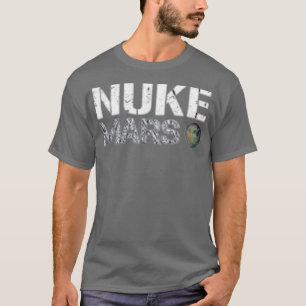 Nuke Mars - Elon Musk SpaceX Project Gift ideeën v T-shirt