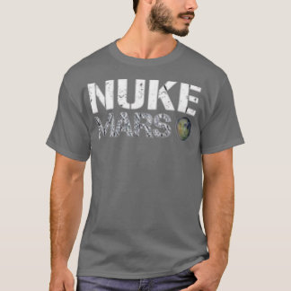 Nuke Mars - Elon Musk SpaceX Project Gift ideeën v T-shirt