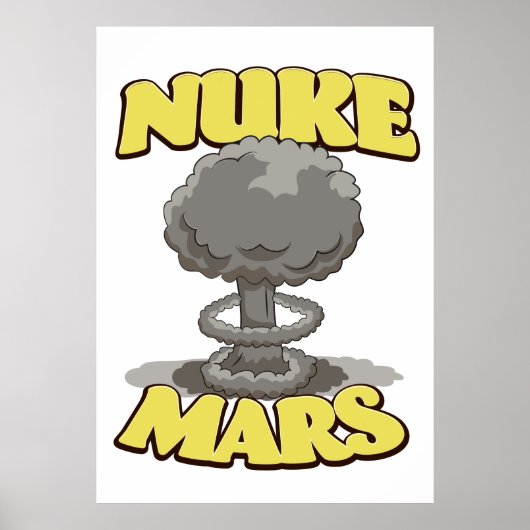 Nuke Mars Poster (Voorkant)