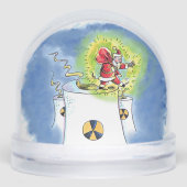Nuked Santa Claus snow globe (Avant)
