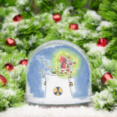 Nuked Santa Claus snow globe (Noël)