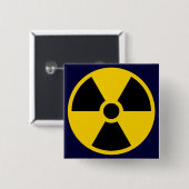 Nukes Vierkante Button 5,1 Cm (Voorkant /achterkant)