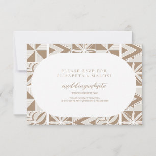 Nuku'alofa RSVP Kaartje