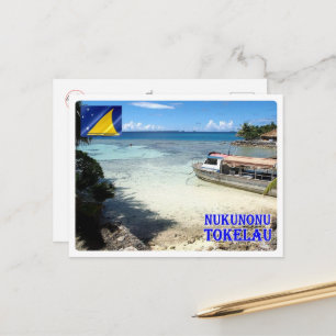 Nukunonu - Tokelau - Panorama - Briefkaart