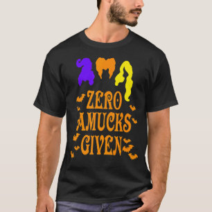 Nul Amucks Krijgen Vleermuis Voor Heks Halloween T-shirt