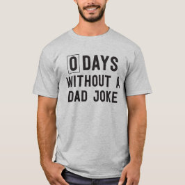 Nul dagen zonder pap Joke T-shirt