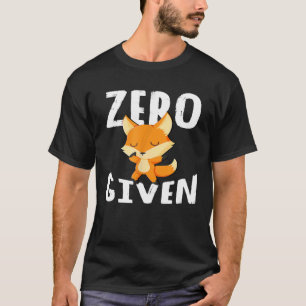 Nul Fox bij vrouwelijke Mannen T-shirt