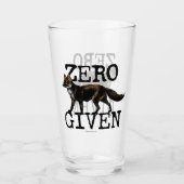 Nul (Fox) gegeven Glas (Voorkant)
