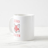 Nul (Fox) gegeven Koffiemok (Voorkant links)