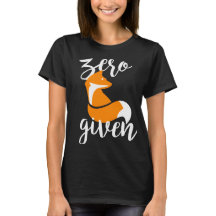 Nul Fox gegeven - T-Shirt (zwart)
