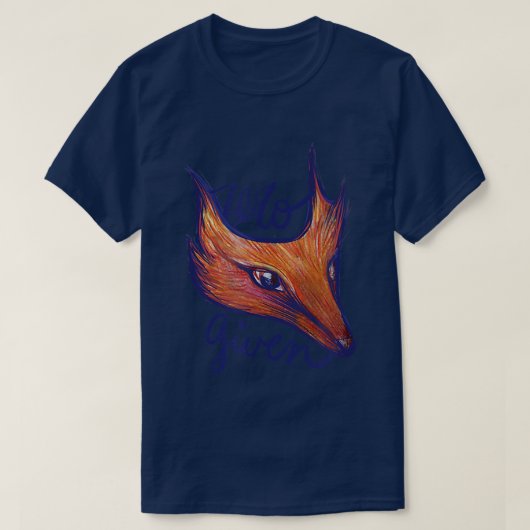 Nul Fox met T-shirt (Design voorkant)