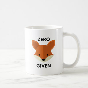 Nul Fox toegediend Koffiemok