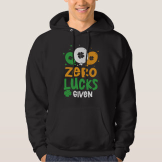 Nul Geluk Gegeven Feest St. Patrick's Dag Humor Hoodie