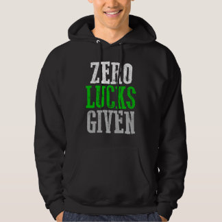 NUL GELUK GEGEVEN Grafisch Hoodie