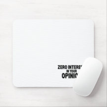 Nul Interesse In Je Mening Minimalist