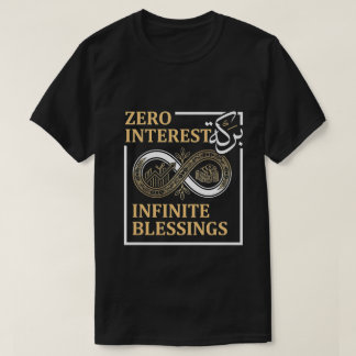 Nul Rente Oneindige Zegeningen - Islamitische Fina T-shirt