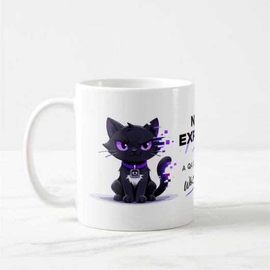 Null Cat Mug Koffiemok (Links)