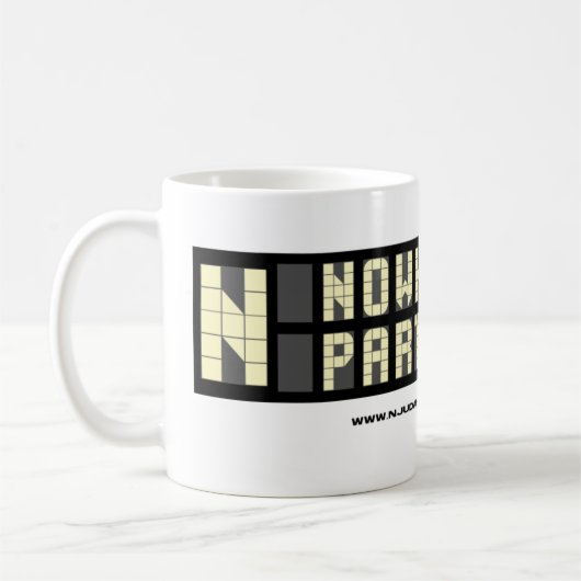 "Nulle part en particulier" tasse de café (Gauche)