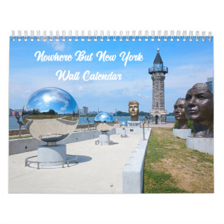 Nulle Part Mais New York Wall Calendrier