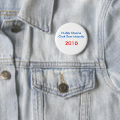 Nullify Obamaoust Dem Majority , 2010 Ronde Button 5,7 Cm (In situ)