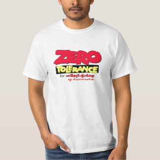 Nultolerantie voor leeftijdsdiscriminatie t-shirt