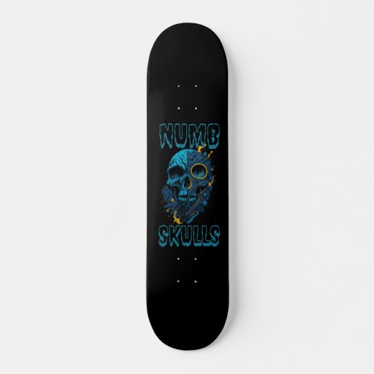 Numb-Skulls Design Logo Skateboard (Voorkant)
