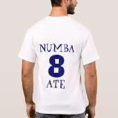 Numba Ate T-shirt (Achterkant)
