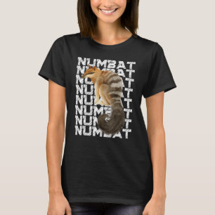 Numbat Illustratie van Numbat T-shirt
