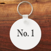 Number 1 sleutelhanger (Voorkant)