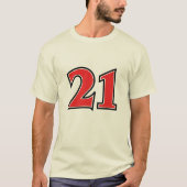 Number 21 T-Shirt (Devant)
