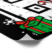 Number 6 Christmas 6 7 Xmas Matching 67 Meme Men W Poster (Hoek)